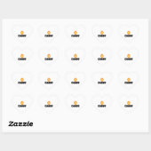 Sticker Cœur Candy Halloween (Feuille)
