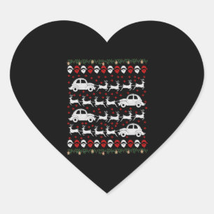 Sticker Cœur Car Christmas