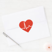 Sticker Cœur Cardiologie (Enveloppe)