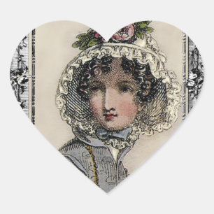 Sticker Cœur Caroline