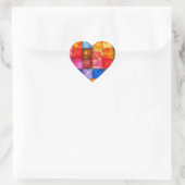 Sticker Cœur Carrelage cardiaque (Sac)