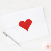 Sticker Cœur Cartes de Jeu de Coeur Forme Saint-Valentin (Enveloppe)