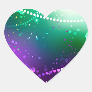Sticker Cœur Carthagène Solive Purple