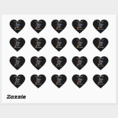 Sticker Cœur Ce Qui Compte Le Plus, C'Est Comment Vous Voyez Vo (Feuille)