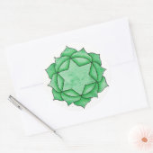 Sticker Coeur Chakra (Enveloppe)