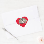 Sticker Cœur char d'amour (Enveloppe)