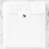 Sticker Cœur Chat en costume Orca (Sac)