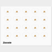 Sticker Cœur Chat Grumpy Avec Café (Feuille)