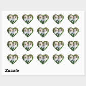 Sticker Cœur chatons qui s'embrassent (Feuille)