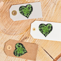 Chaux de QR Code Vert et Noir Super Squiggles