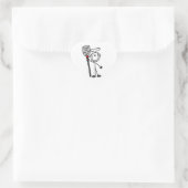 Sticker Cœur Chef avec spatule (Sac)