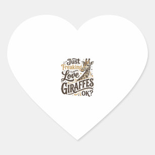 Sticker Cœur Chemise de conception de typographie vintage amate