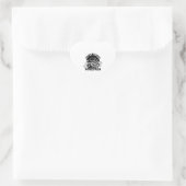 Sticker Cœur Chemise de pêche (Sac)