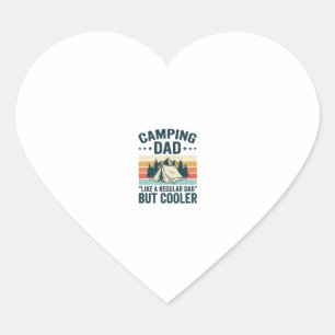 Sticker Cœur Chemise vectorielle extérieure rétro vintage Papa