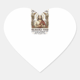 Sticker Cœur Chemise vintage esthétique carte de recette du liv