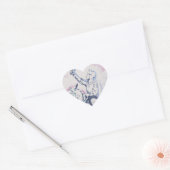 Sticker Cœur Chevalier médiéval (Enveloppe)