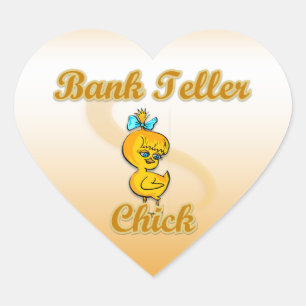 Sticker Cœur Chick du vendeur bancaire