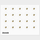 Sticker Cœur CHILL Sloth (Feuille)