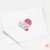 Sticker Cœur Circle of Love Heart (Enveloppe)