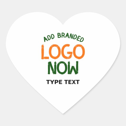 STICKER CŒUR CLIENT SIMPLE CONTEMPORAIN PROPRE BLANC MODE (Devant)