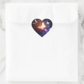 Sticker Cœur Clowing Night Butterflies (Sac)