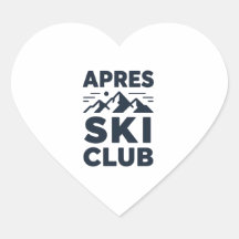 Club de ski après-ski Logo Montagne - Hiver person