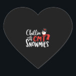 Sticker Cœur CMT, CMT Christmas medical<br><div class="desc">CMT,  CMT Christmas medical</div>