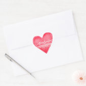 Sticker Cœur Coeur (Enveloppe)