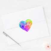 Sticker Cœur "Coeur brisé" (Enveloppe)