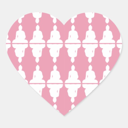 Sticker Cœur Coeur de Bouddha (Devant)