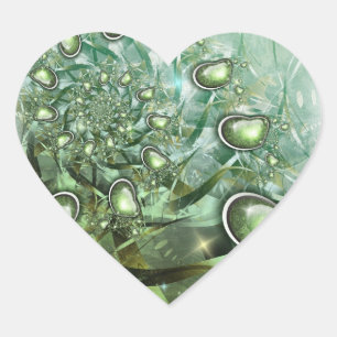 Sticker Cœur coeur du printemps