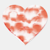 Sticker Cœur Coeur marbré (Devant)