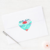 Sticker Cœur Coeur parfait (Enveloppe)