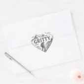 Sticker Cœur Cœur tenace (Enveloppe)