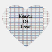 Sticker Cœur Coeurs D'Amour (Devant)