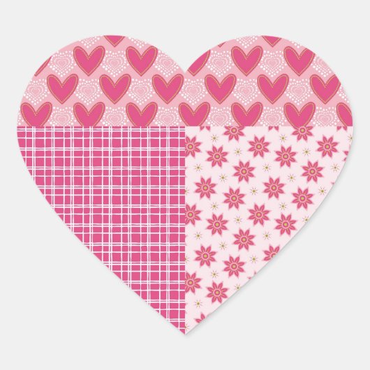Sticker Cœur Coeurs pour toujours (Devant)