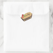 Sticker Cœur coffin emojis (Sac)
