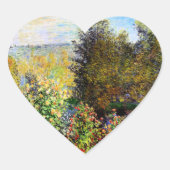 Sticker Cœur Coin du jardin à Montgeron (Devant)