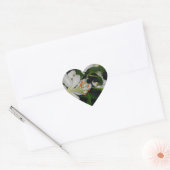 Sticker Cœur Collection Irlandaise de laiton et de fleurs (Enveloppe)