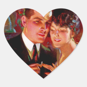 Sticker Cœur Colonnes Ide