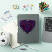 Sticker Coeur complexe (Couverture iPad)