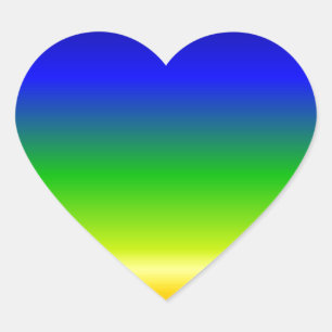 Sticker Cœur Concepteur Customisé couleur coloré
