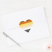 STICKER CŒUR CONCEPTION DE STRIPES FIDE (Enveloppe)