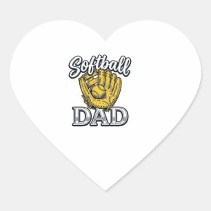 Sticker Cœur Conception de T-shirt de Gant Vintage Papa de Soft