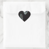 Sticker Cœur Conception Irlandaise - La Collection Crystal (Sac)