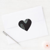 Sticker Cœur Conception Irlandaise - La Collection Crystal (Enveloppe)