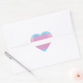 STICKER CŒUR CONCEPTION TRANS FIDE DISTRESSEE (Enveloppe)