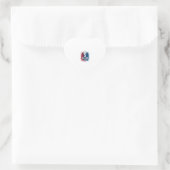 Sticker Cœur Conception vectorielle pour le 250e anniversaire d (Sac)