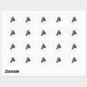 Sticker Cœur cool Dod (Feuille)