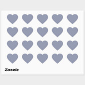 Sticker Cœur Cool Grey (Feuille)